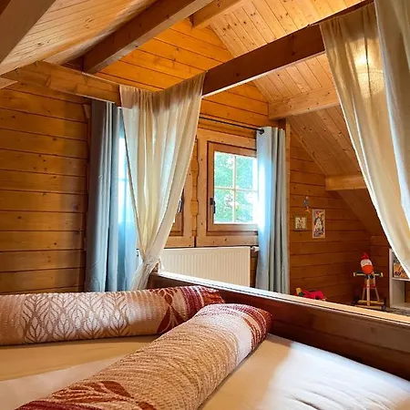 Vakantiehuis Blockhaus Am Hengstberg Bei Dresden