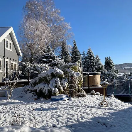 Nyaraló Blockhaus Am Hengstberg Bei Dresden