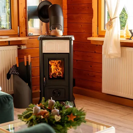 Vakantiehuis Blockhaus Am Hengstberg Bei Dresden *